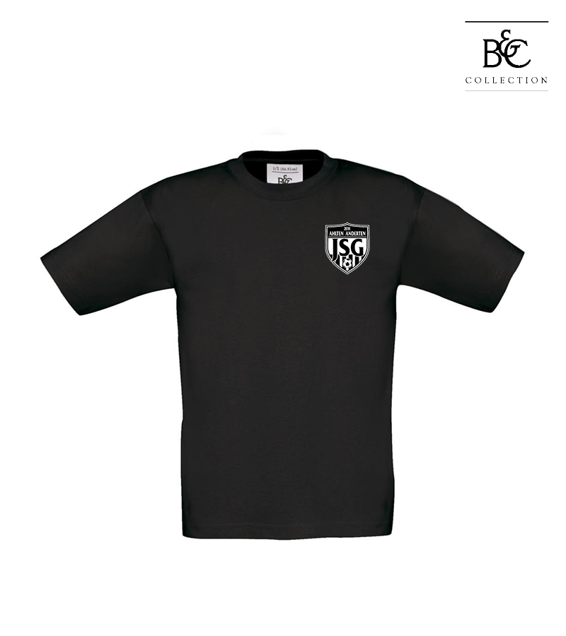 B&C Kinder T-Shirt Black "Anton"