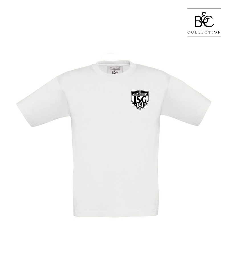 B&C Kinder T-Shirt White "Anton"